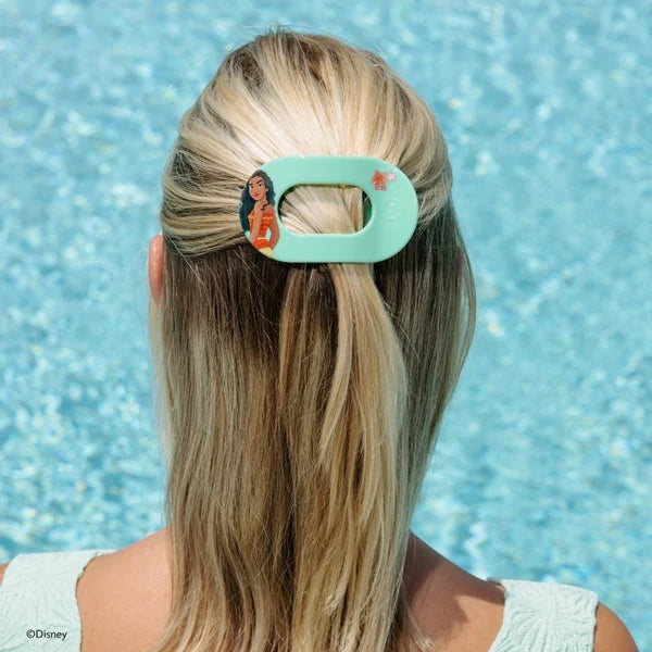 Moana Small Flat Round Hair Clip