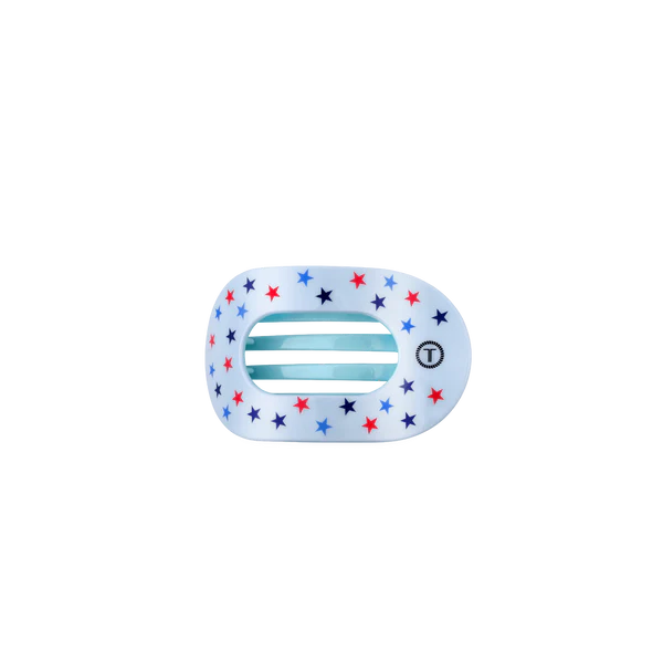 United We Sparkle Tiny Flat Round Hair Clip