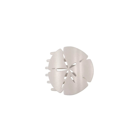 Sand Dollar Small Flat Hair Clip