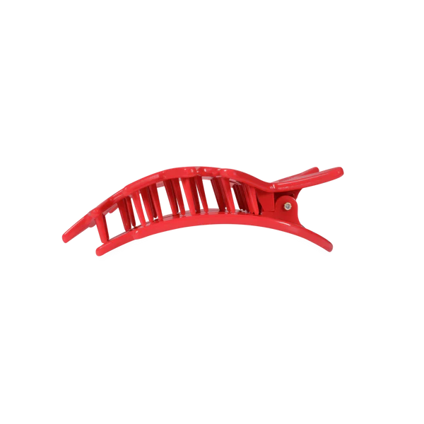 Red Shooting Star Medium Flat Hair Clip