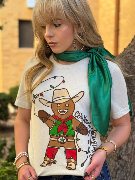 Gingerbread Cowboy Tee