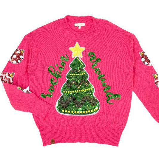 Sparkle Christmas Tree Sweater