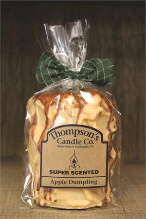 Apple Dumpling Medium Pillar Candle