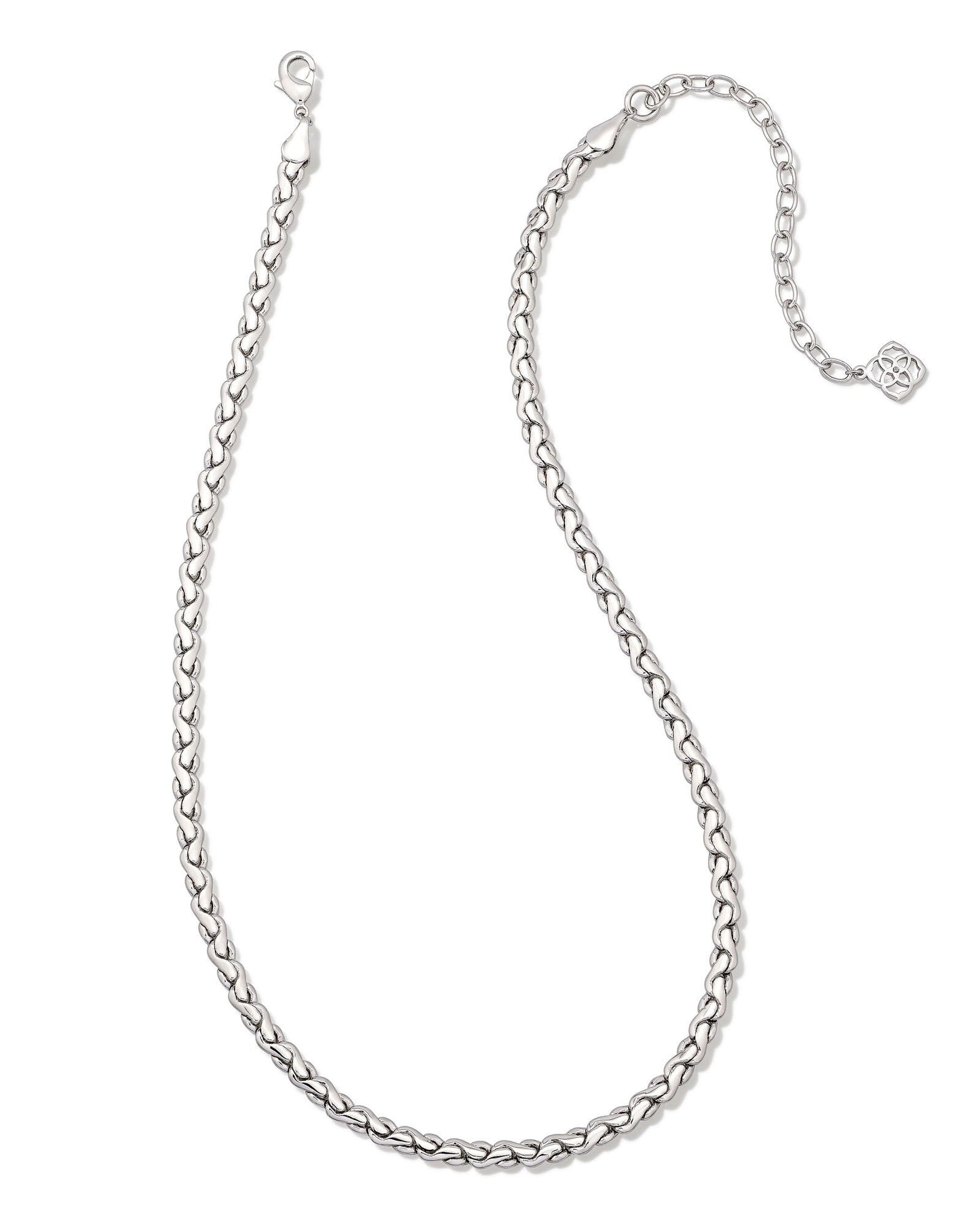 Brielle Chain Necklace in Silver