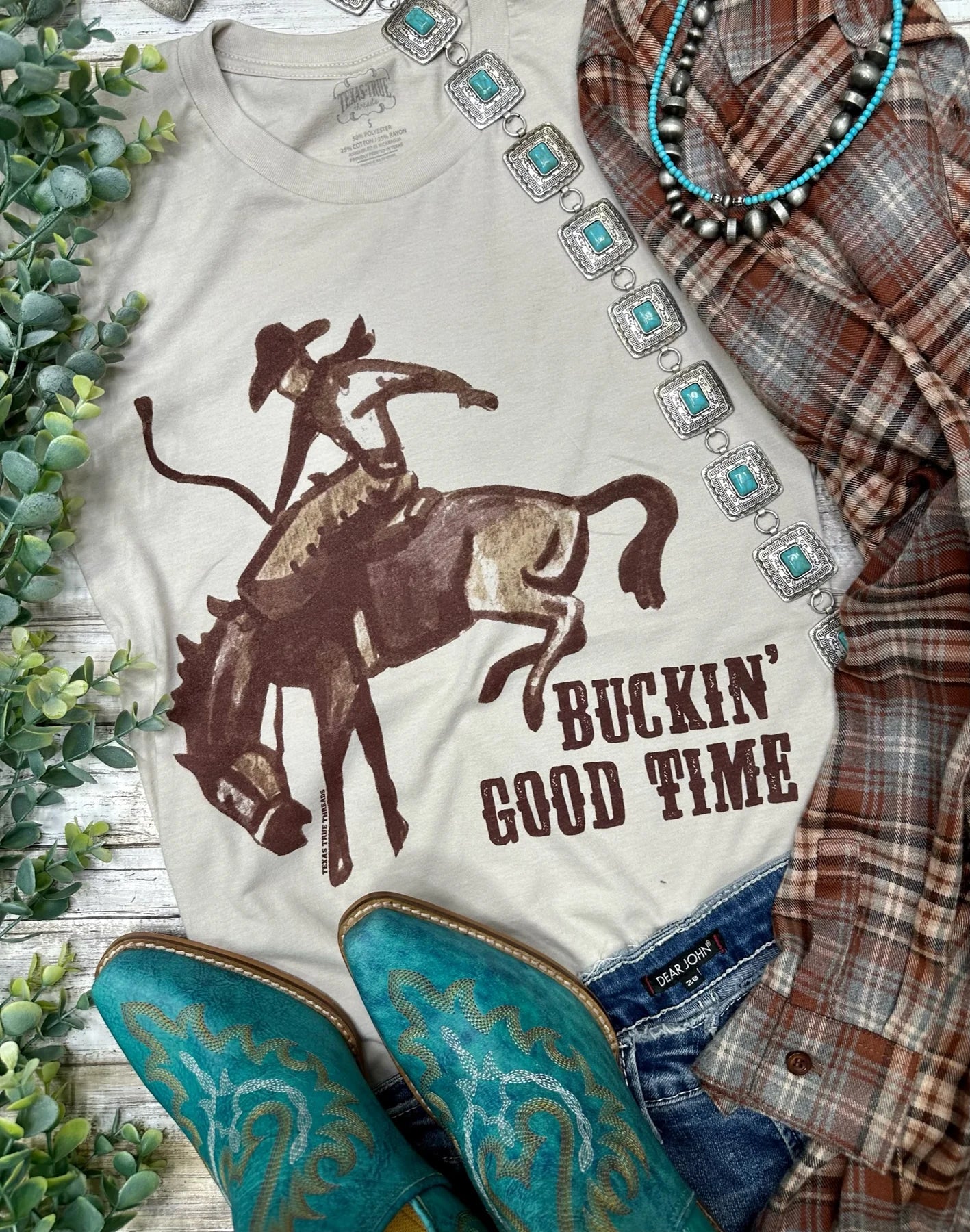 Buckin' Good Time Tee