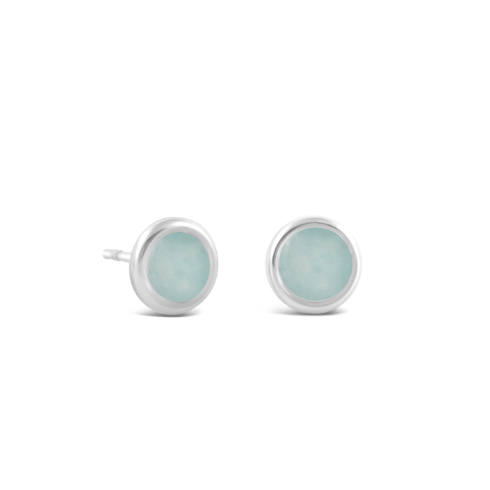 Birth Month Power Stone Dune Drop Studs
