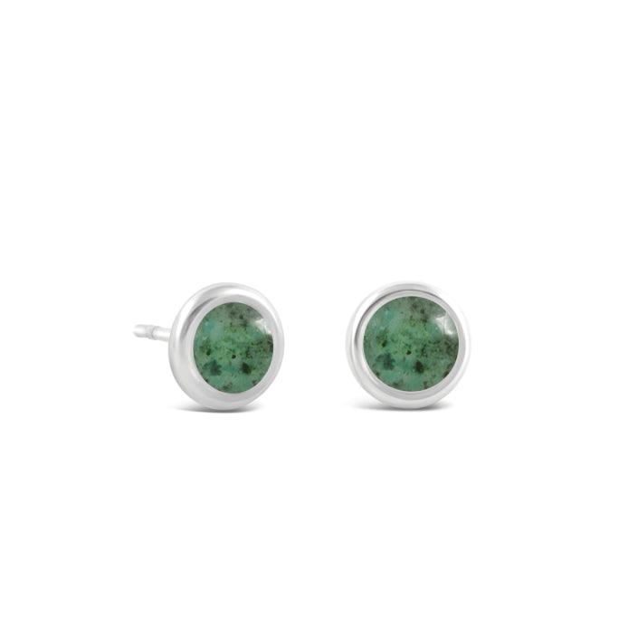 Birth Month Power Stone Dune Drop Studs