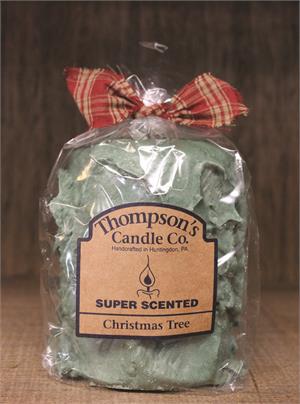 Christmas Tree Medium Pillar Candle