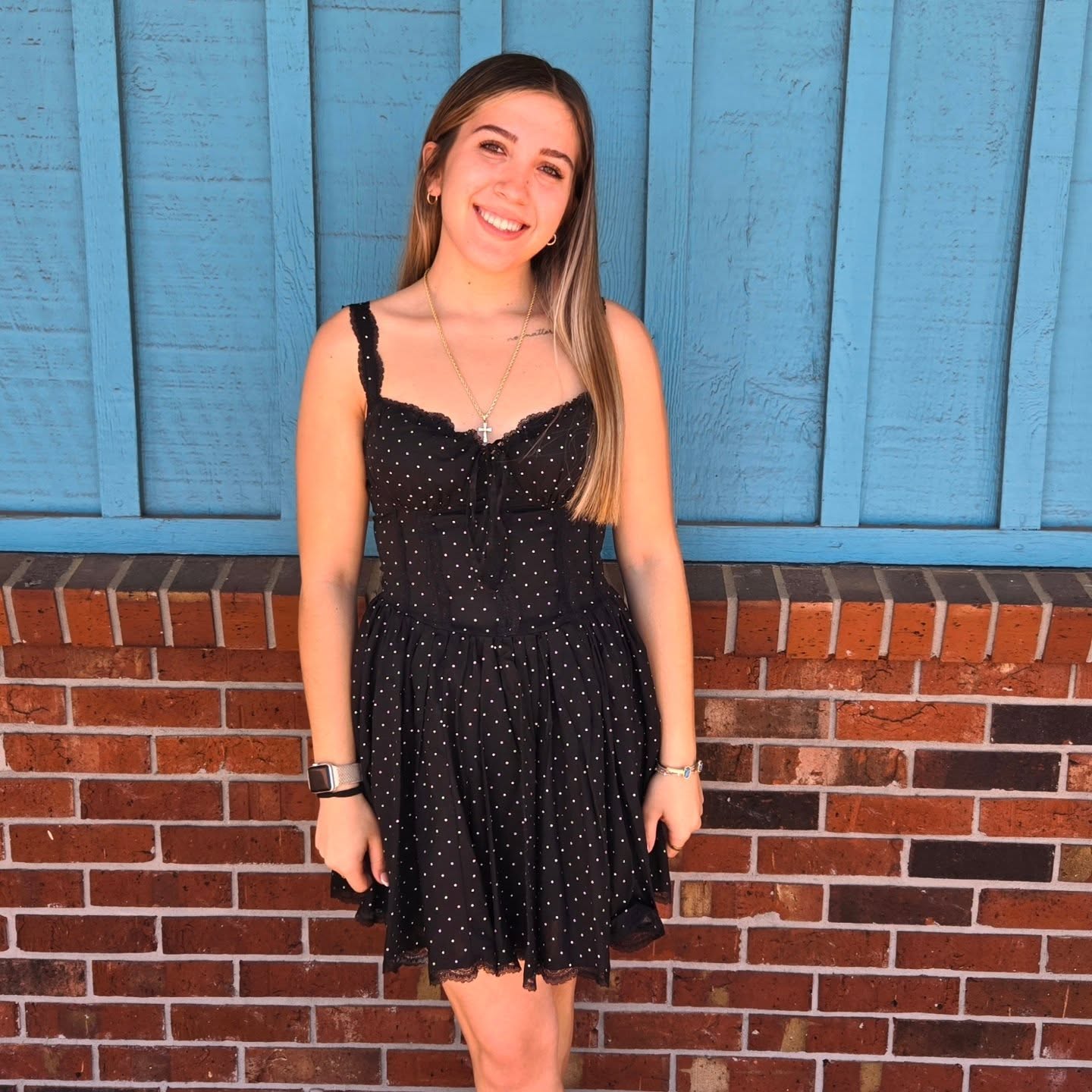 Dots Dress - Black