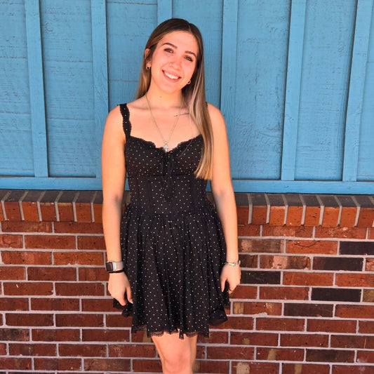 Dots Dress - Black