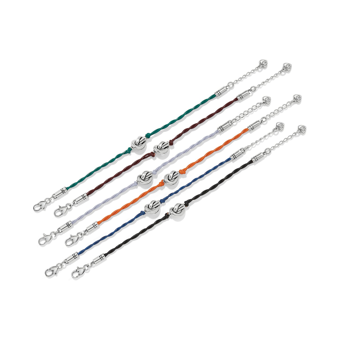 Interlok Single Knot Leather Bracelet