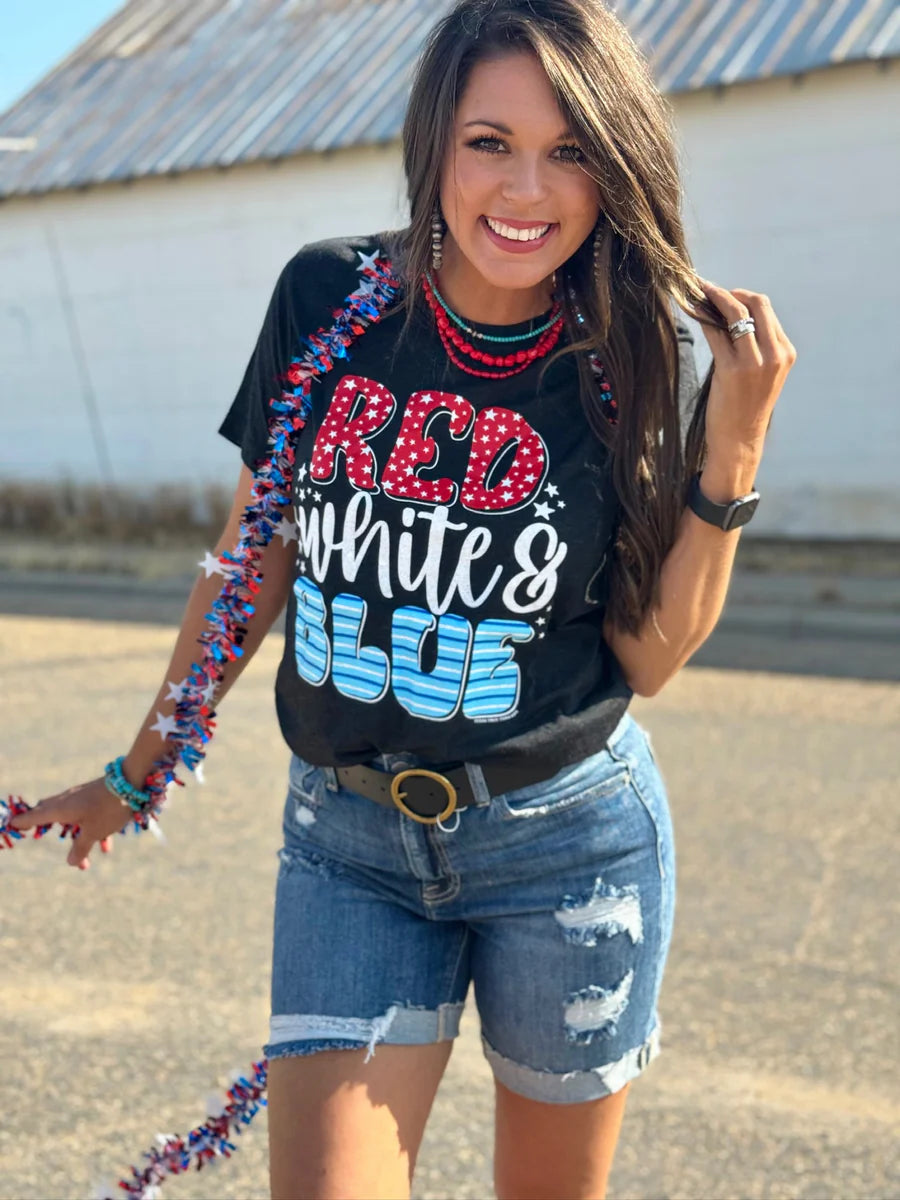 Red, White & Blue Tee