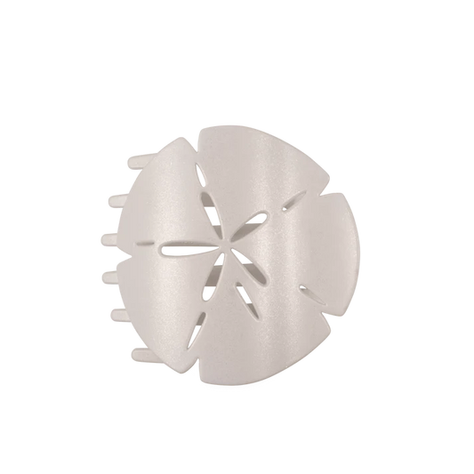 Sand Dollar Large Flat Hair Clip