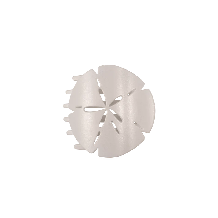 Sand Dollar Medium Flat Hair Clip