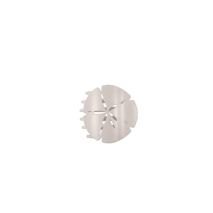 Sand Dollar Tiny Flat Hair Clip
