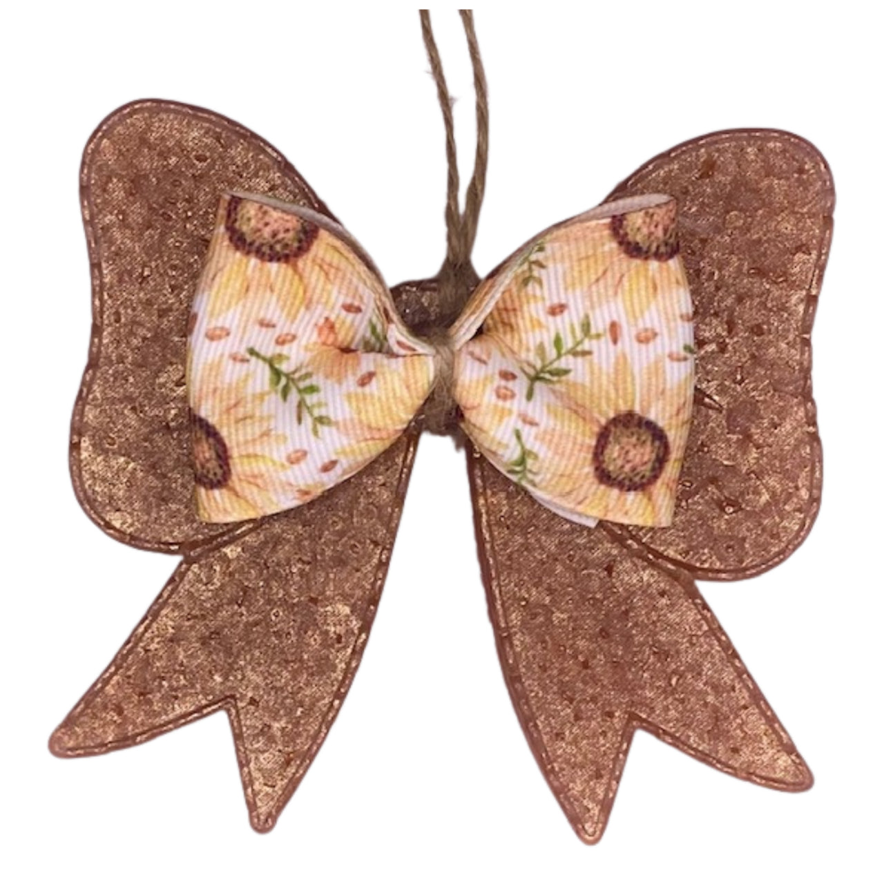 Sunflower Bow on Bow Freshie