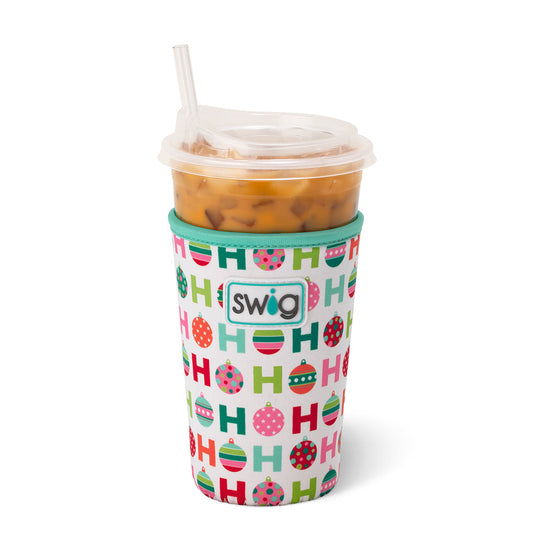 HoHoHo Iced Cup Coolie - 22 oz