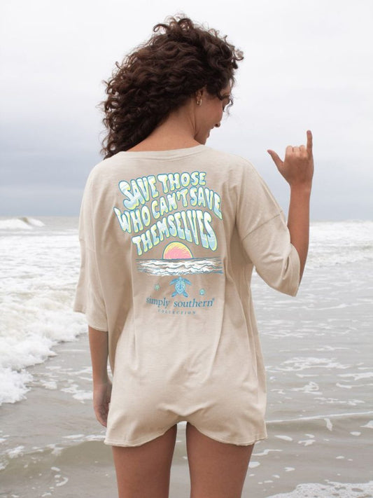 Save Those Who Can't Save Themselves Tracker Tee