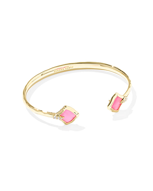 Joelle Gold Azalea Illusion Cuff Bracelet