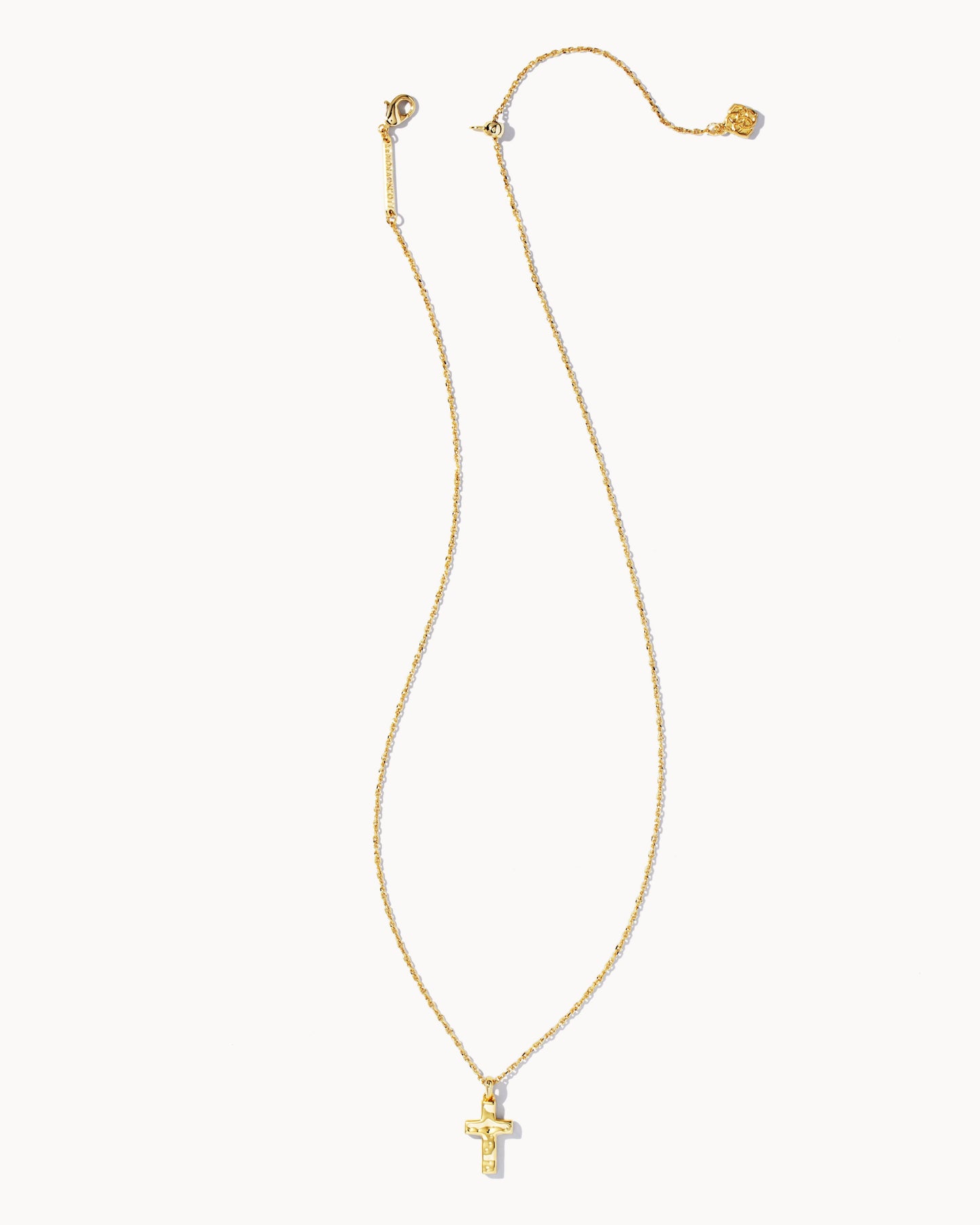 Cross Pendant Necklace in Gold