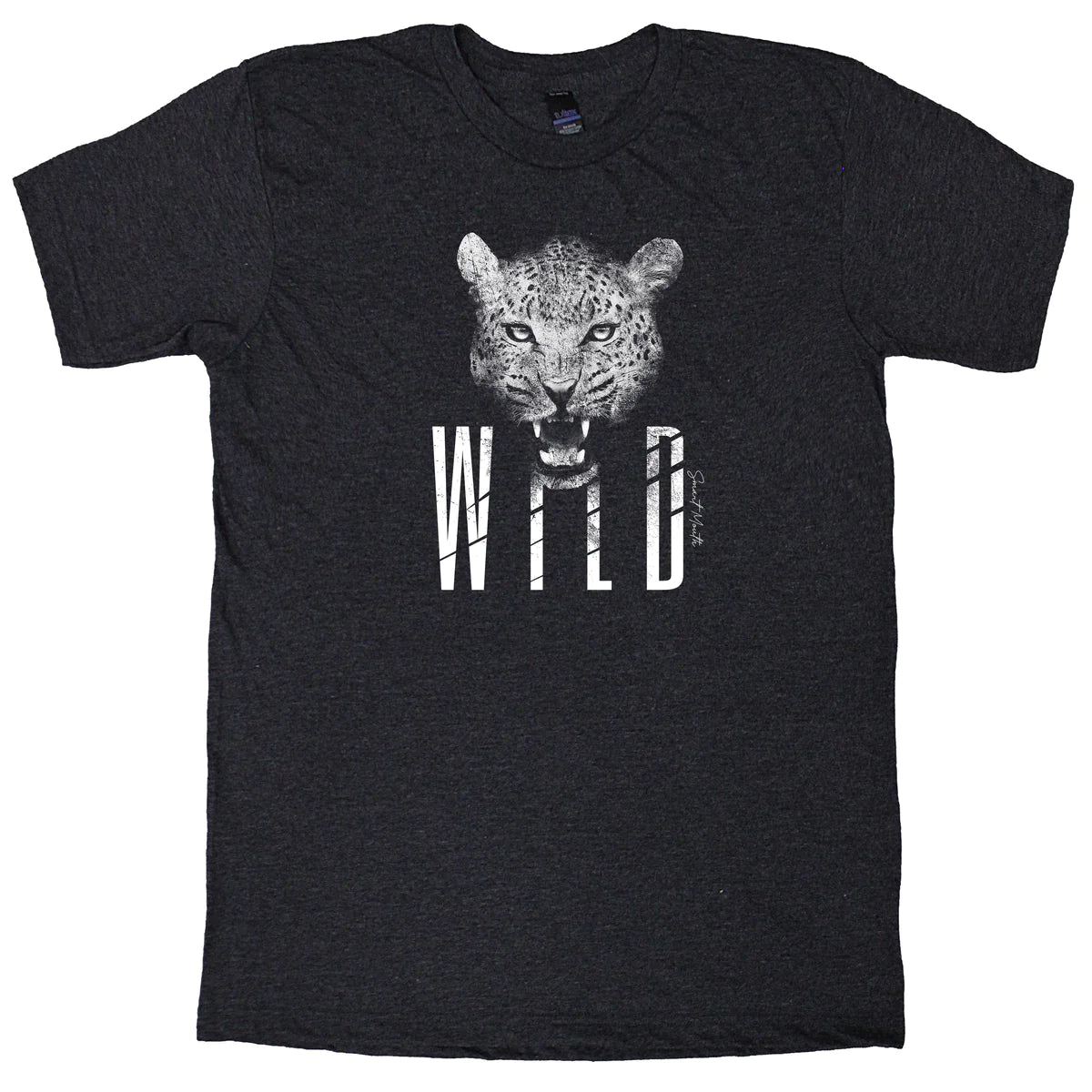 Wild Leopard Distressed Tee