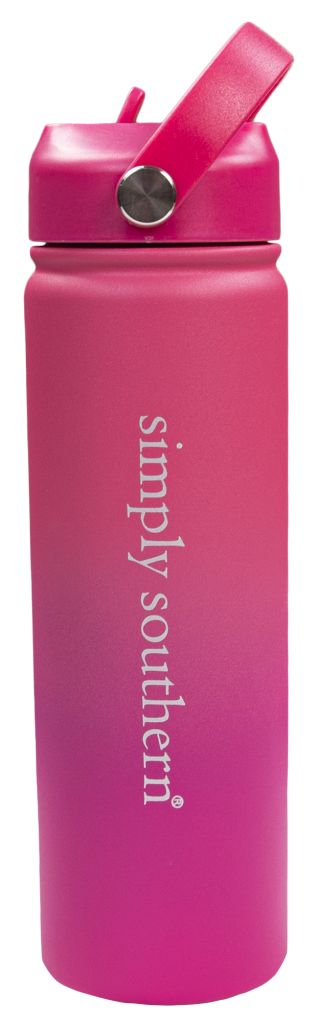 Ombre-Pink Water Bottle (22oz)