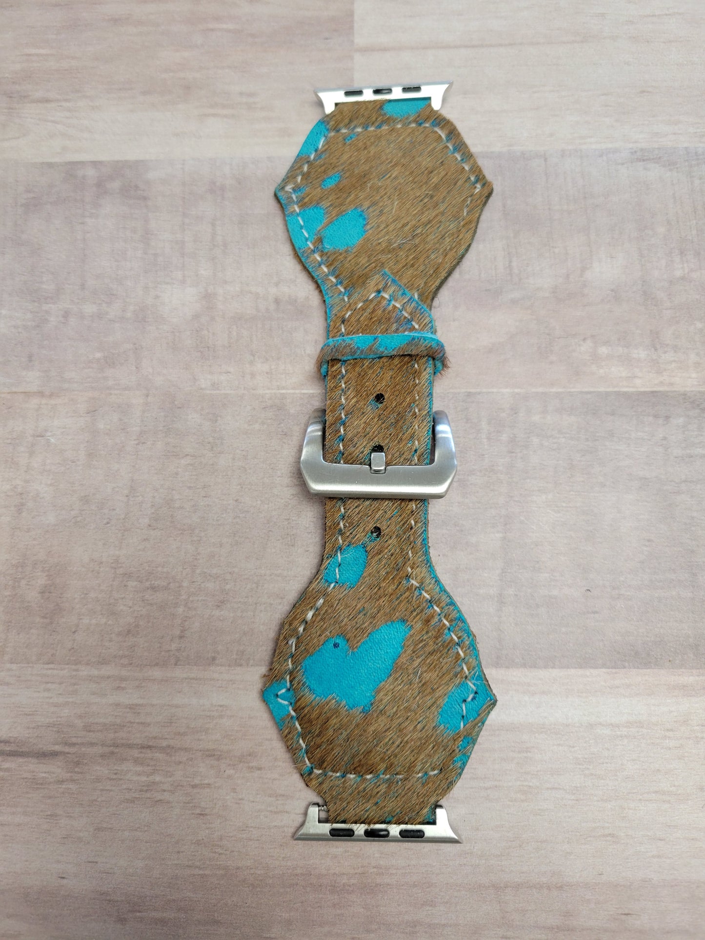 Cowhide and Leather Apple Watch Bands