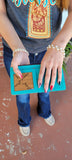 American Darling Leather Snap Wallets