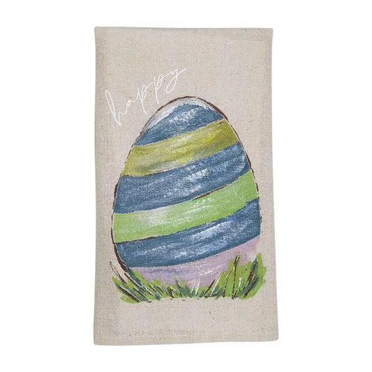 Easter Egg Painted Hand Towel