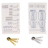 Mud Pie - How To Measure Spoon and Towel Set