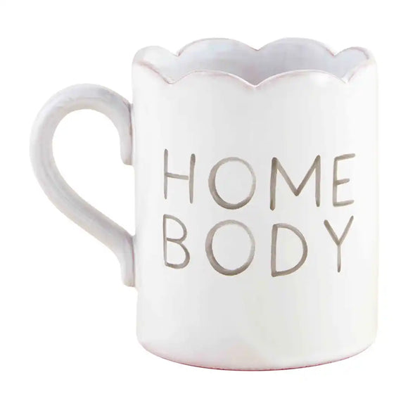 Homebody Scalloped Coffee Mug