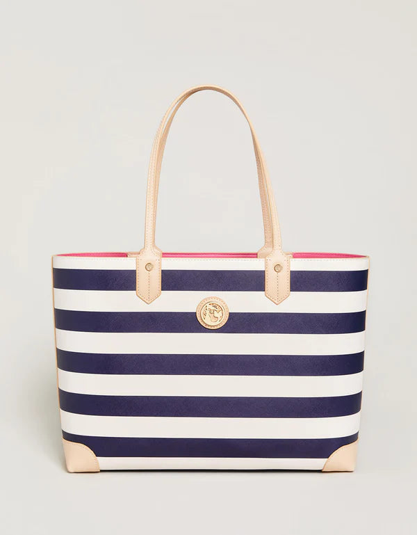 Tote Bag Navy Stripe