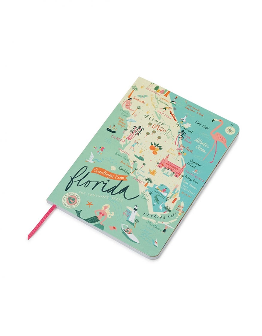 FLORIDA RULED NOTEBOOK