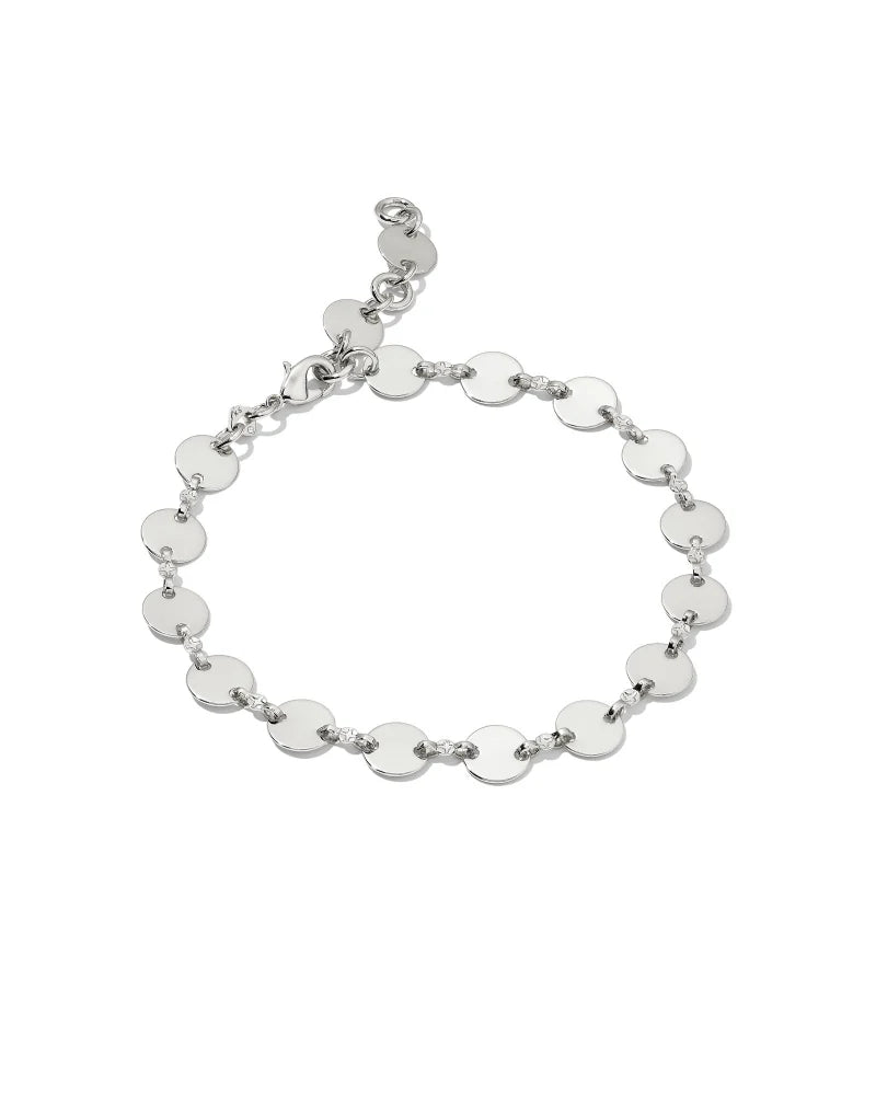 Frankie Anklet in Silver