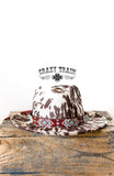 Single Lady West Bound Head/Hat Band - Wine