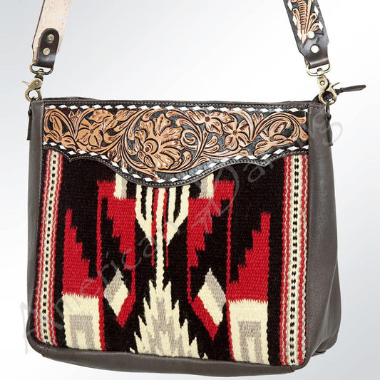 ADBGA175 - Red Saddle Blanket Tote