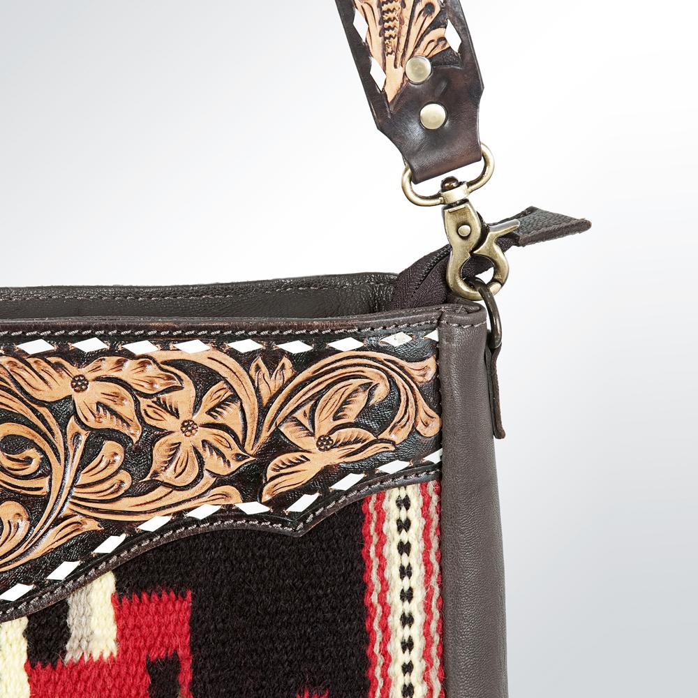 ADBGA175 - Red Saddle Blanket Tote