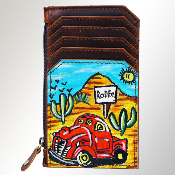 American Darling Hand Painted Card Wallets