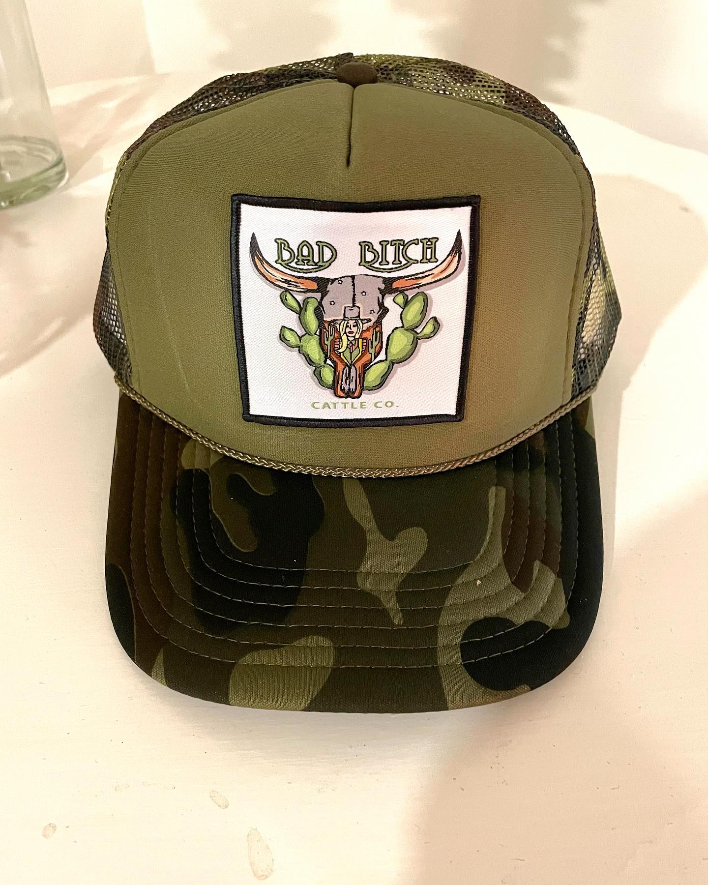 BBCC Camo Patch Hat