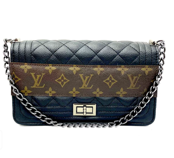 Upcycled LV: Chanel in Black