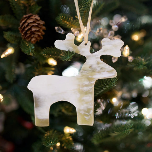 Deer Cow Horn Ornament