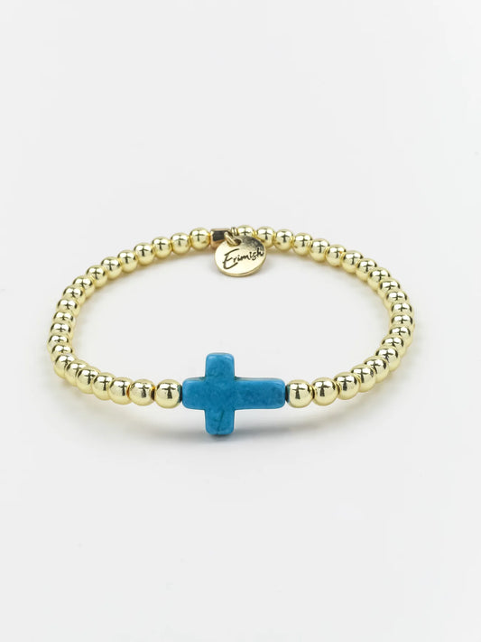 Erimish Single Cross Bracelet