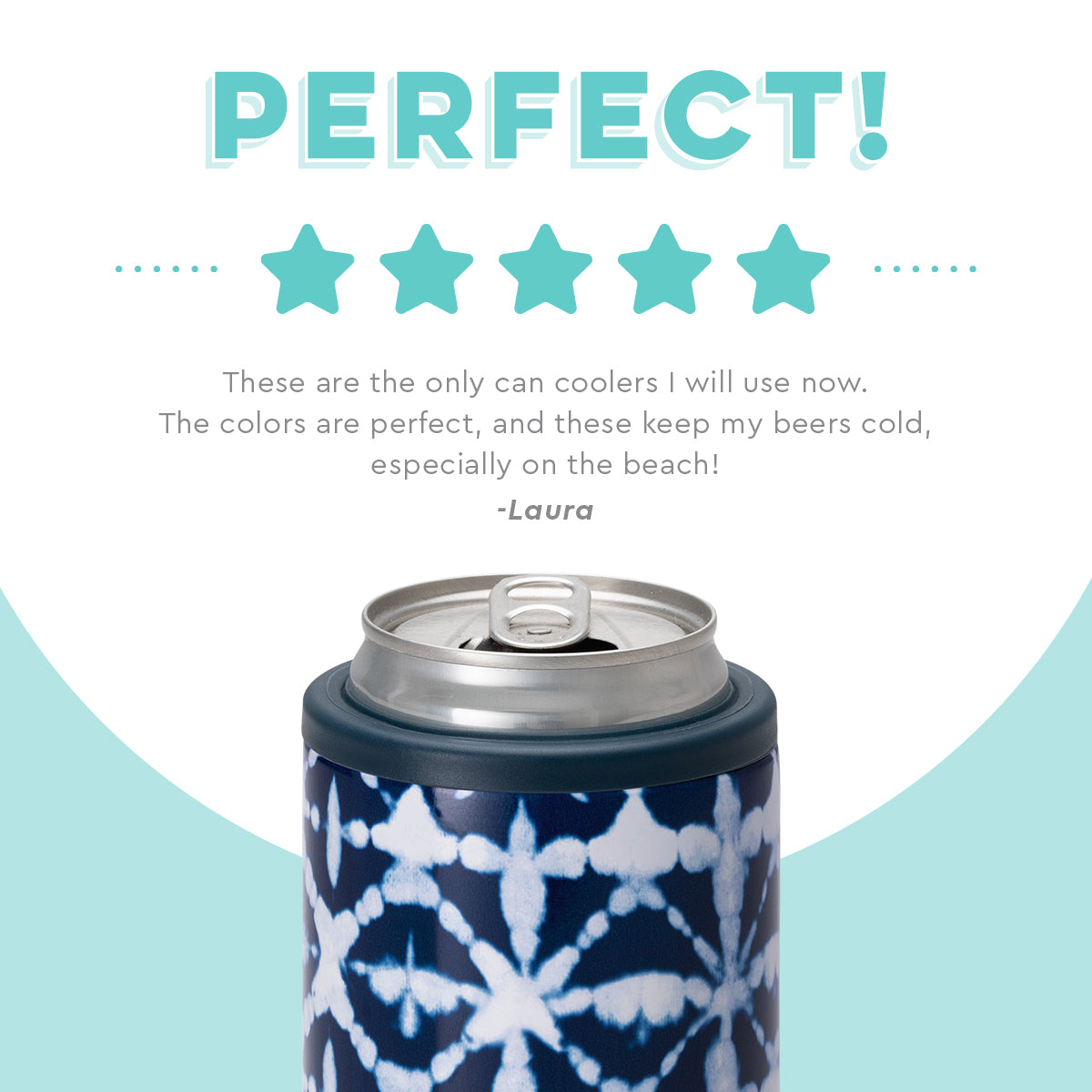 Indigo Isles Skinny Can Cooler (12oz)