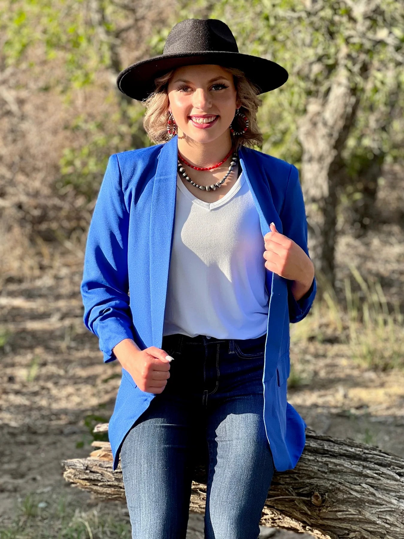 Royal Blue Blazer