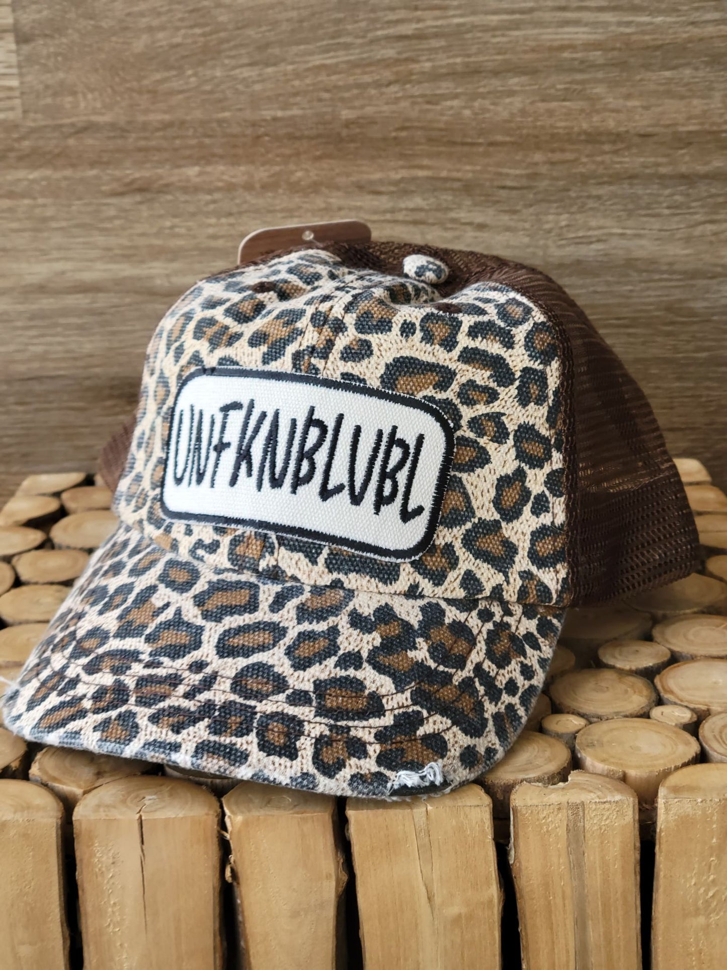 UNFKNBLVBL Ponytail Hat