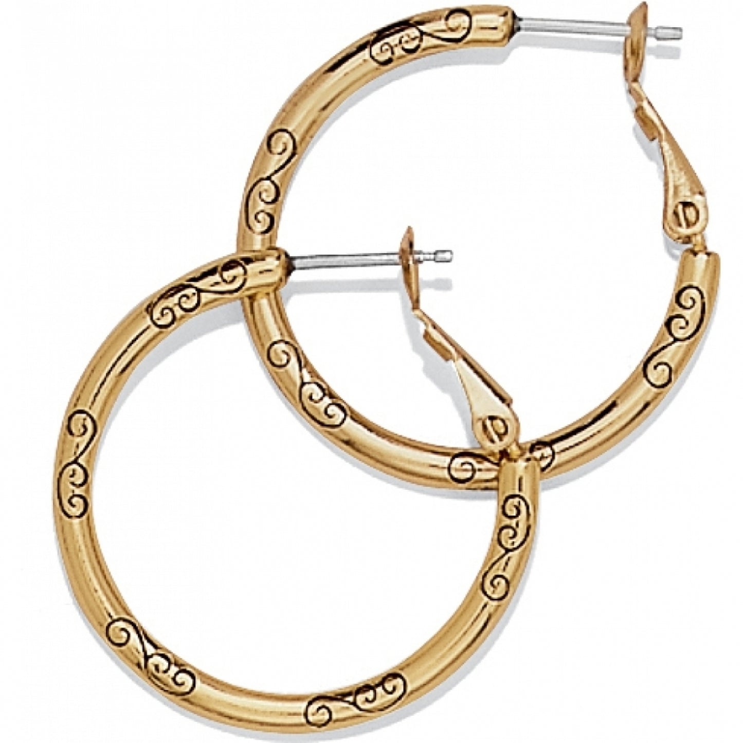 Small Earring Charm Hoops